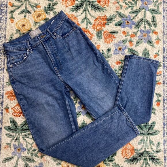 EUC Everlane The Original Cheeky® Crop Jean High-waisted Straight Leg Size 24 - Picture 2 of 7